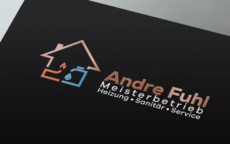 Logodesign von Can Aktas für den Meisterbetrieb Andre Fuhl als Beispiel aus dem Designportfolio